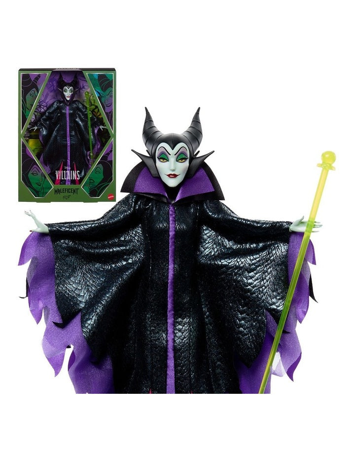 Disney Collector Maleficent Collectible Villains Fashion Doll in Signature Look with 1 Accessory