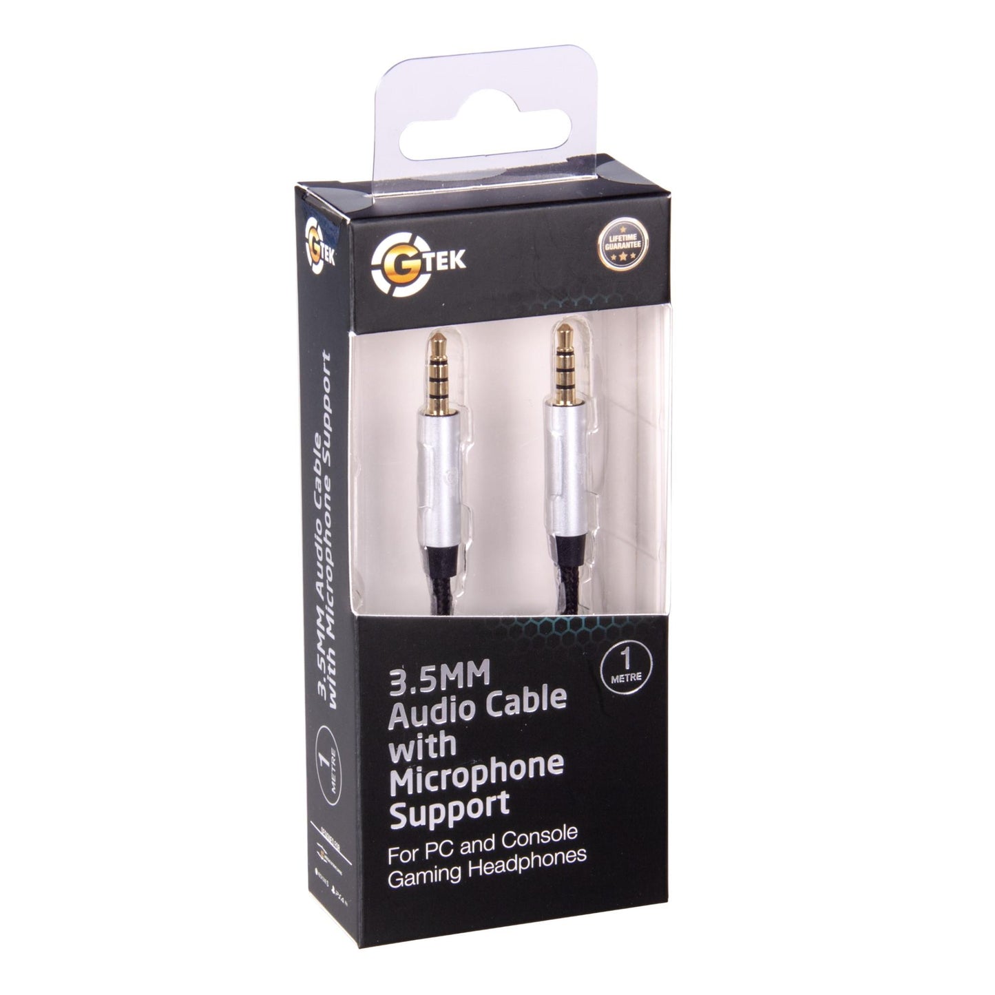 GTEK 3.5mm 4 Pole TRRS audio cable