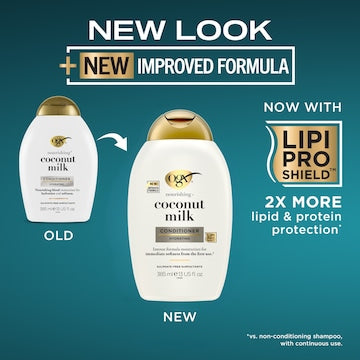 OGX Coconut Milk Conditioner For Dry Hair 385mL