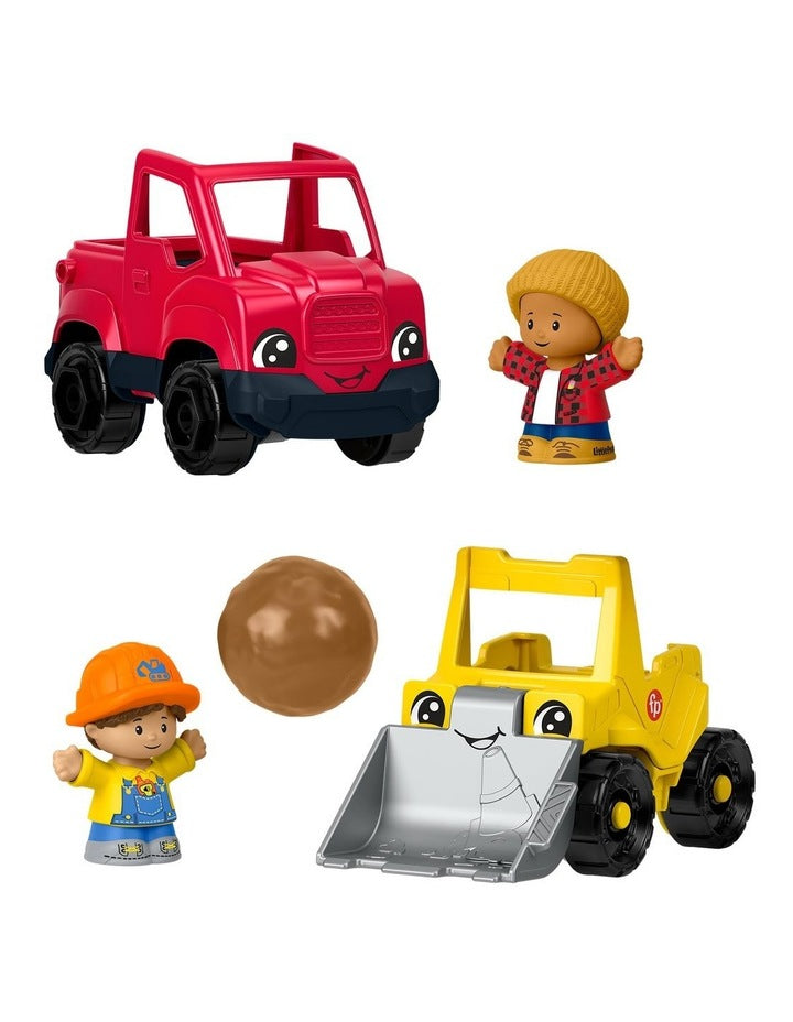 Fisher-Price Little People Work Around Town Vehicle Play Set, 5 Toys for Toddlers & Kids