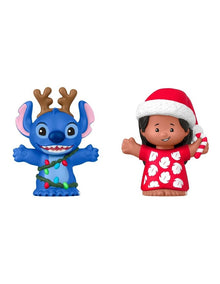 Little People Collector DISNEY Lilo & Stitch Holiday Special Edition Set for Fans, 2 Figures