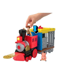 Imaginext Toy Story Woodys Round Up Train Toy Vehicle with Lights & Sounds