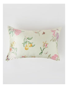 Luxe Silk Pillowcase in Botanical