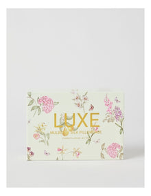 Luxe Silk Pillowcase in Botanical