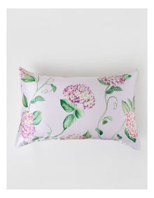 Luxe Silk Pillowcase in Lilac Hydrangea
