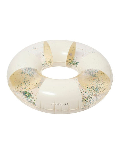 Tube Pool Ring Cotton Candy Stripe
