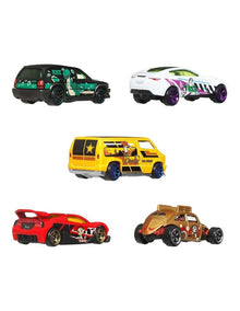 Hot Wheels Toy Car, Entertainment-Themed 1:64 Scale Vehicle Assortment