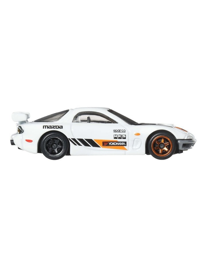 Hot Wheels 1:64 Scale Die-Cast Toy Cars, Set of 6 Japanese Vehicles Assortment