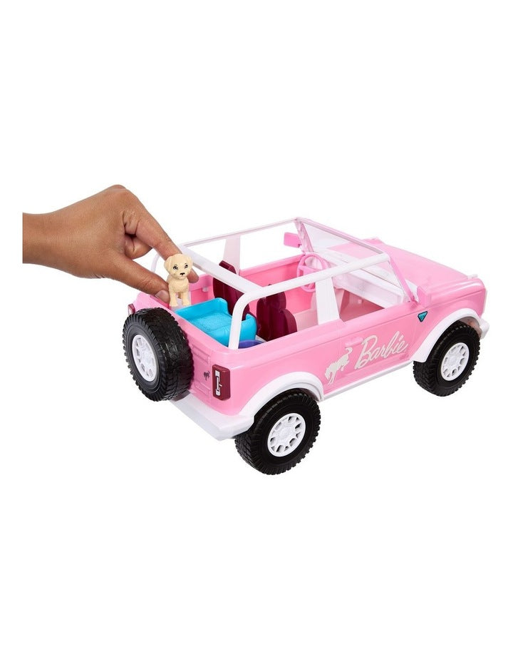 Hot Wheels RC Barbie Ford Bronco RC, Battery-Powered Remote-Control Toy Car with Accessories