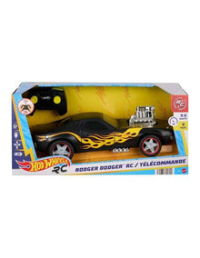 Hot Wheels RC 1:16 Scale Rodger Dodger, Remote-Control Toy Car