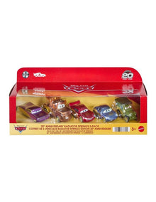 Disney And Pixar Cars Race to Celebrate 20th Anniversary Radiator Springs 5-Pack of Die-Cast Toy Vehicles