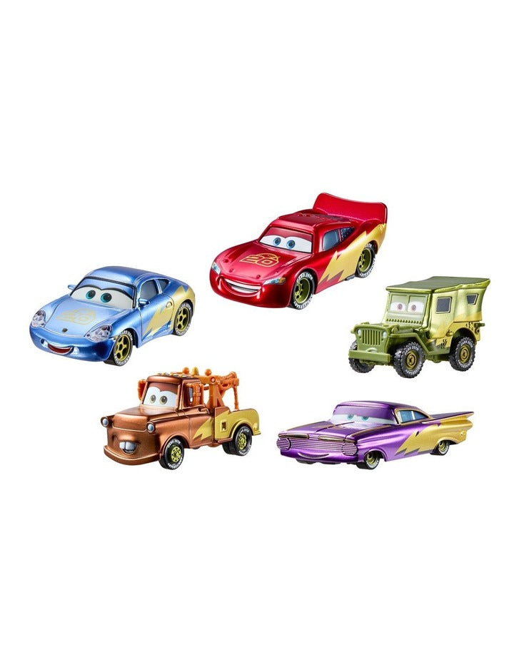 Disney And Pixar Cars Race to Celebrate 20th Anniversary Radiator Springs 5-Pack of Die-Cast Toy Vehicles