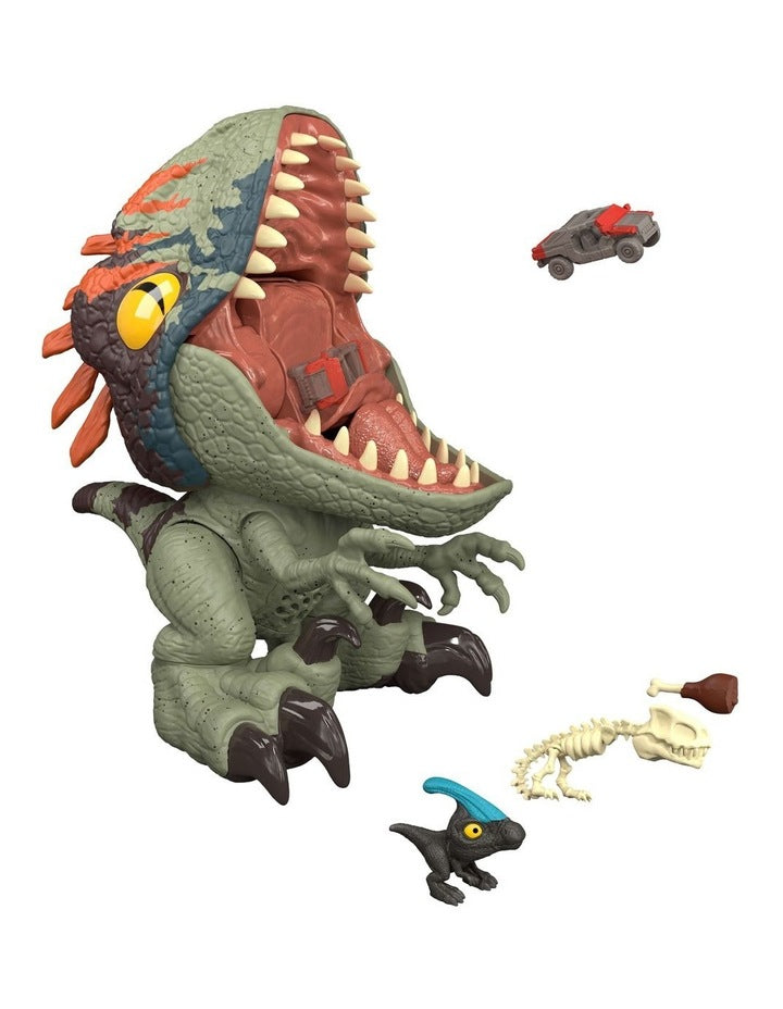 Jurassic World Fierce Feeder Velociraptor Dinosaur with Swallow and Spit Interactive Feature