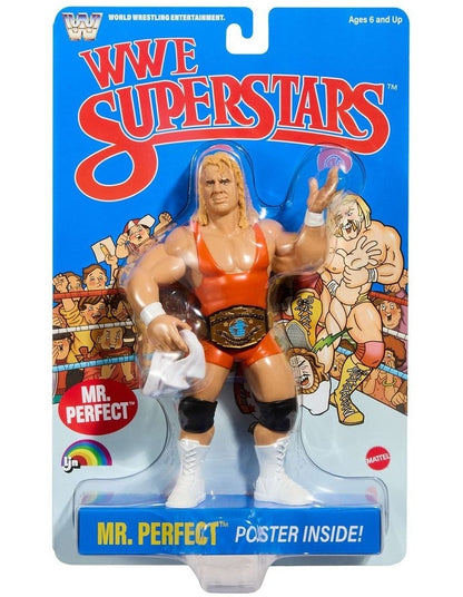LJN WWE Superstars Action Figure, 1980s Retro 8-inch Collectible Toys Assortment