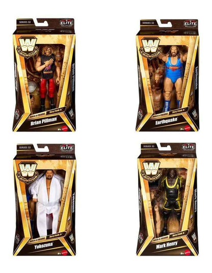 WWE Elite Collection Legends Action Figure & Accessories Set, 6-inch Collectible (Styles May Vary)