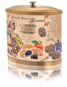 Assorted Filled Biscuits (Blackberry, Apricot, Lemon) Oval Tin 200g