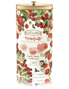 Assorted Pates De Fruits Oval Tin Berries 250g