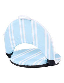Round Recliner in Pastel Blue