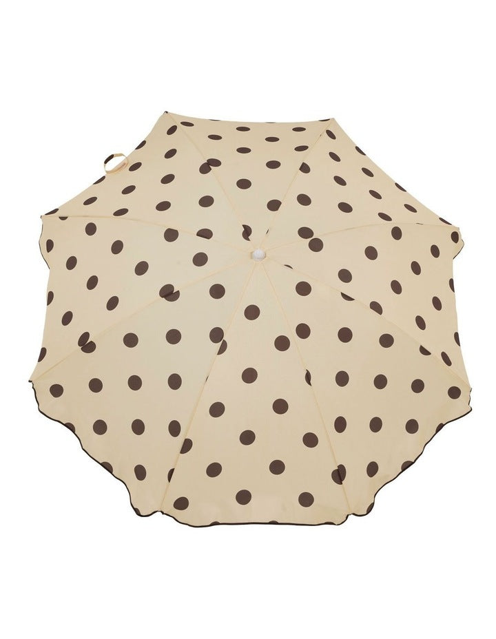 Polka Dot Umbrella in Yellow