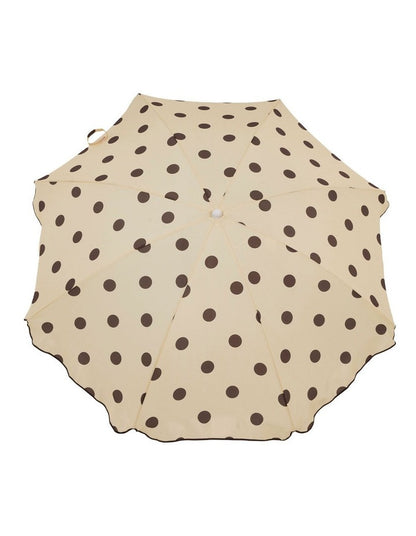 Polka Dot Umbrella in Yellow