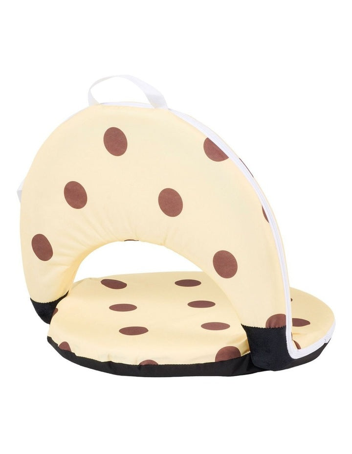 Polka Dot Round Recliner in Yellow