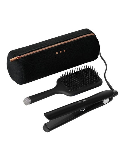 Gold Hair Straightener Gift Set