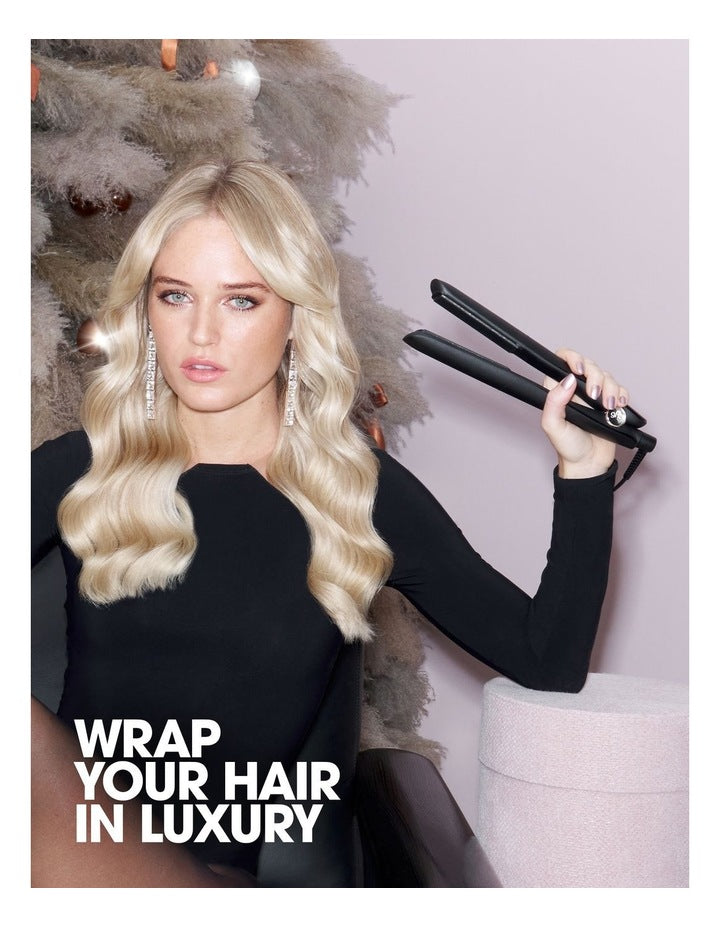 Gold Hair Straightener Gift Set
