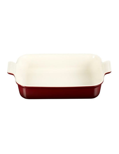 Heritage Rectangular Dish 32cm in Garnet