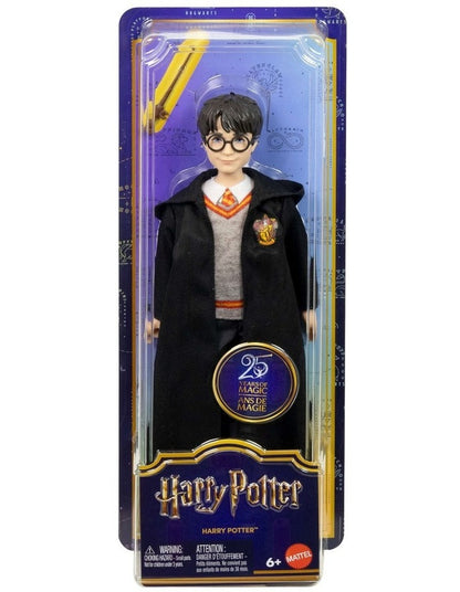Harry Potter Fashion Doll In Signature Hogwarts Uniform With Wand Accessory, Inspired By The Movie