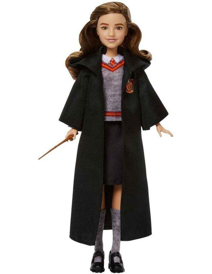 Hermione Granger Fashion Doll in Movie-Inspired Hogwarts Uniform With Wand Accessory