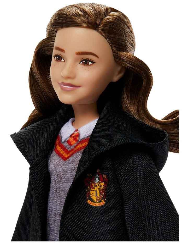 Hermione Granger Fashion Doll in Movie-Inspired Hogwarts Uniform With Wand Accessory