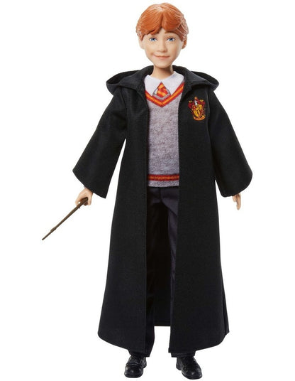 Ron Weasley Fashion Doll in Signature Hogwarts Uniform With Wand Accessory, Inspired By The Movie