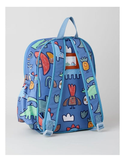 Dino Backpack in Blue