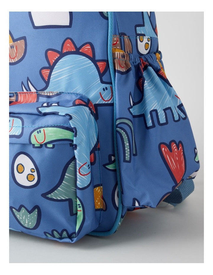 Dino Backpack in Blue
