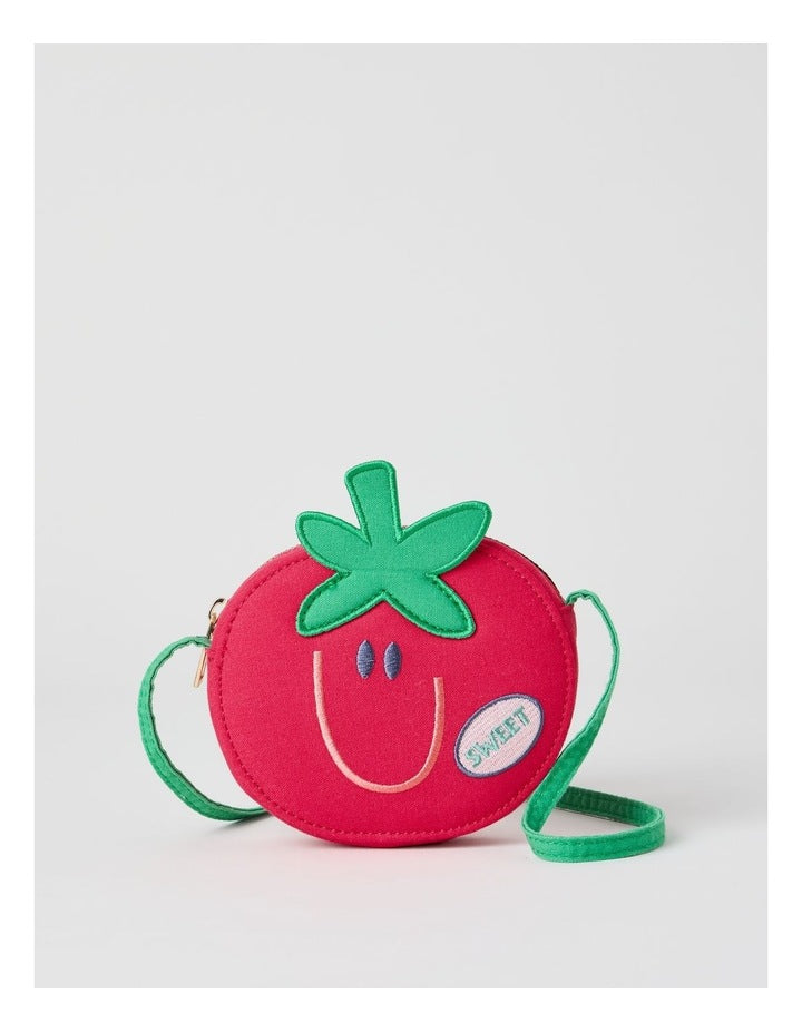 Tomato Cross Body Bag in Red