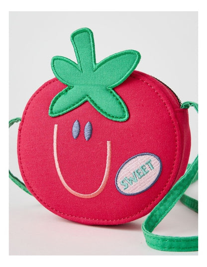 Tomato Cross Body Bag in Red