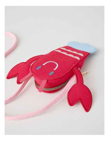 Lobster Cross Body Bag in Red
