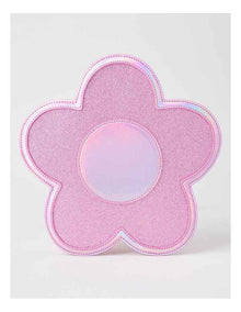 Mini Transparent Daisy Backpack in Pink