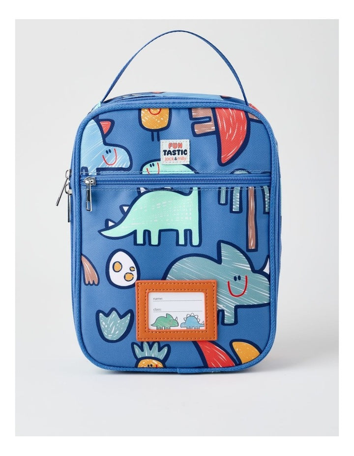 Dino Lunch Box in Blue