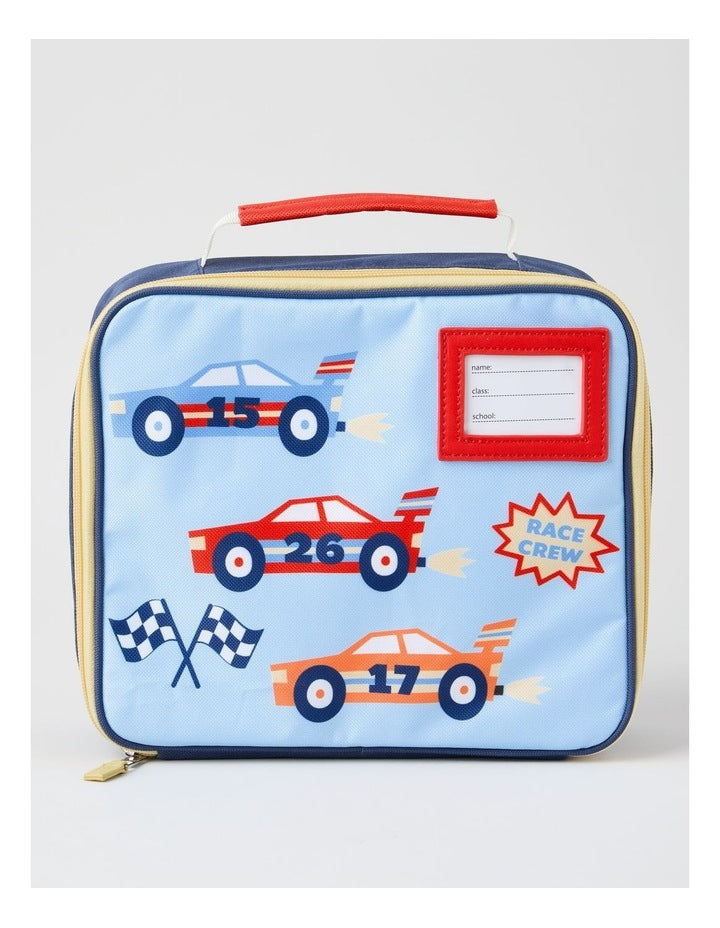 Race Crew Lunchbox in Blue