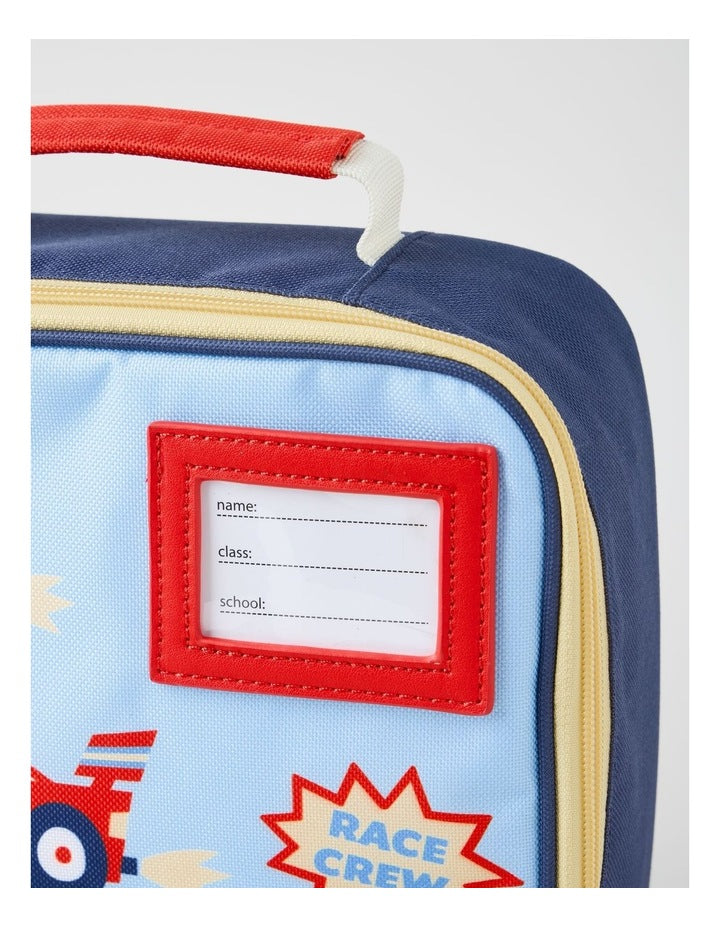 Race Crew Lunchbox in Blue