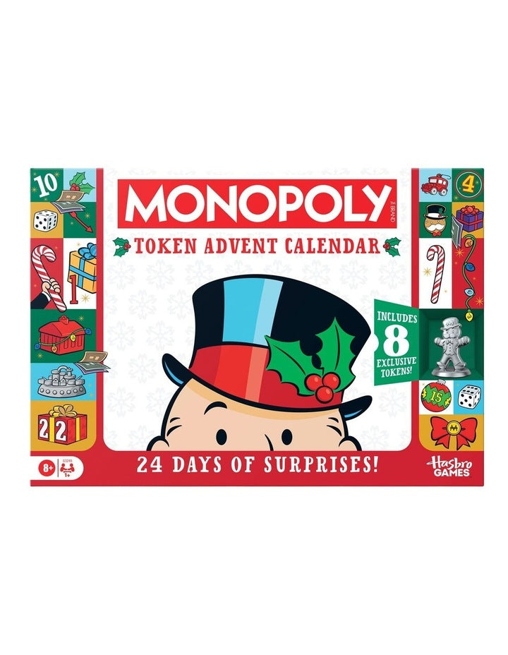 Monopoly Token Advent Calendar