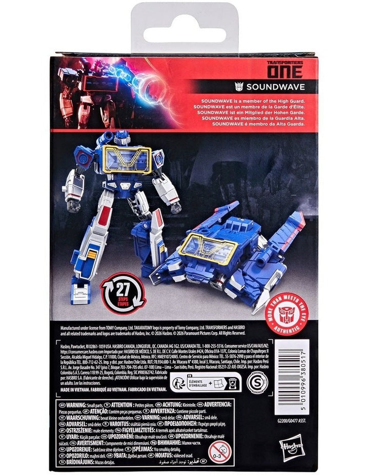 Transformers Studio Series Transformers ONE Deluxe Class Soundwave