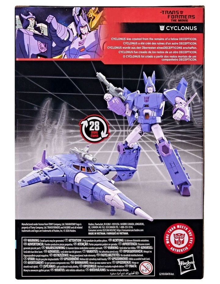 Transformers Studio Series The Transformers: The Movie Voyager Class Cyclonus