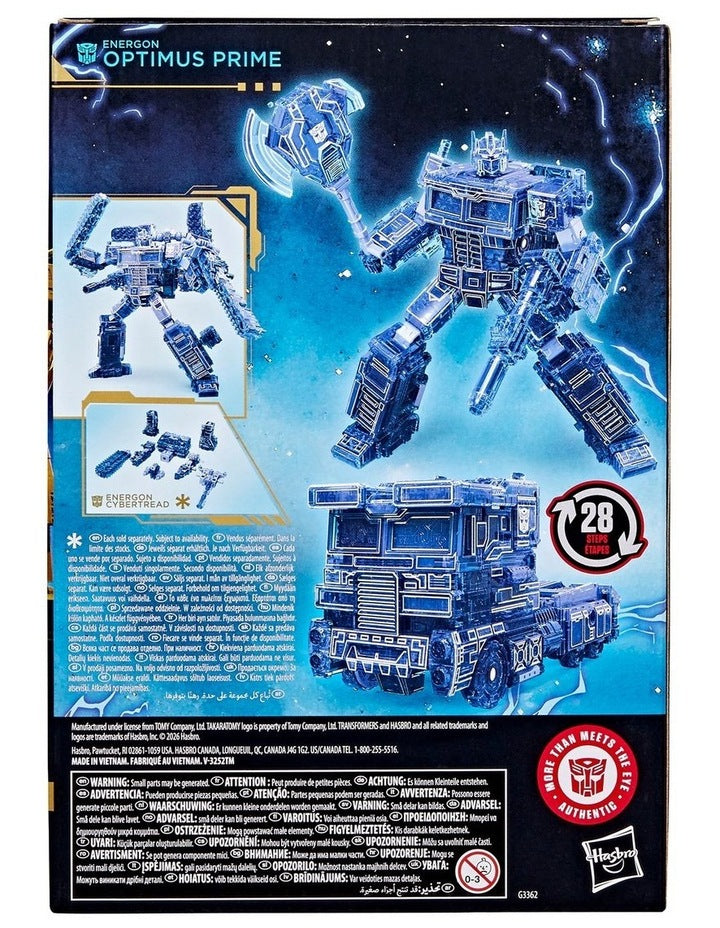 Transformers Age of the Primes Voyager Class Energon Optimus Prime