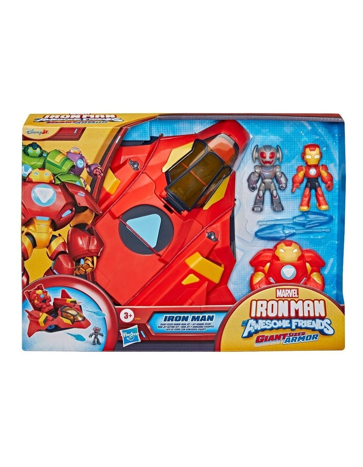 Disney Jr. Series Marvels Iron Man and his Awesome Friends Giant-Sized Armor Iron Jet