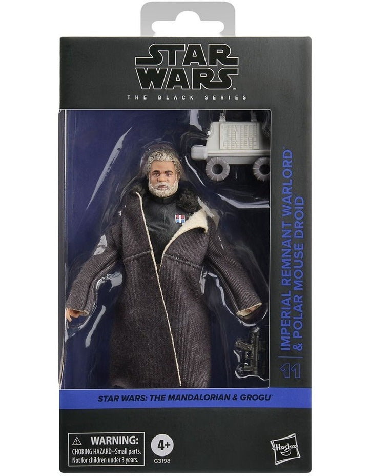 Star Wars The Black Series Imperial Remnant Warlord & Polar Mouse Droid
