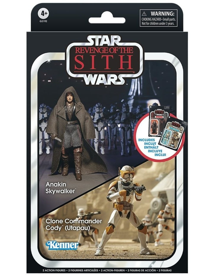 Star Wars The Vintage Collection Anakin Skywalker & Clone Commander Cody (Utapau)