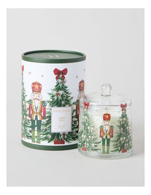 Christmas Nutcracker Cloche Candle 280g