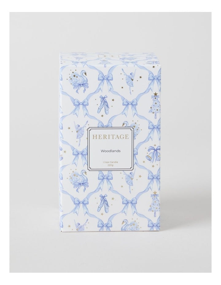 Ballerina Candle 220g in Blue